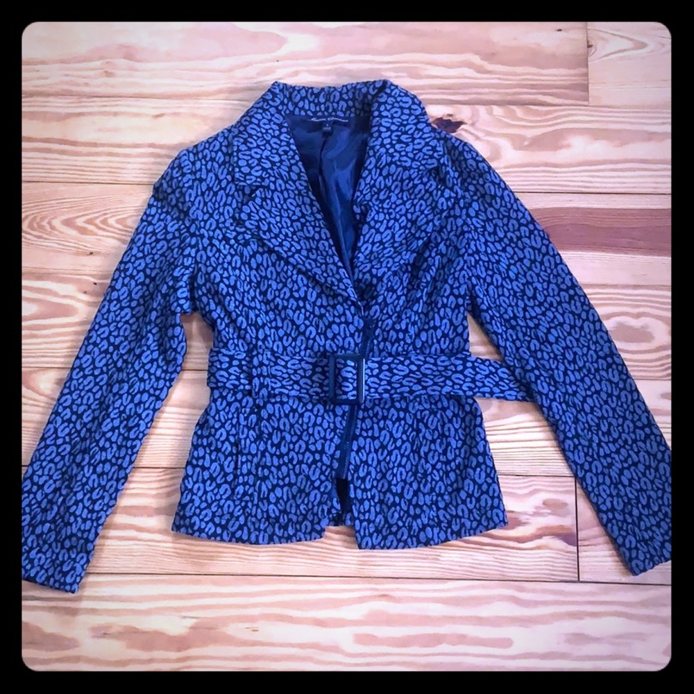 3/$15 Moto Style Cheetah Print Jacket
